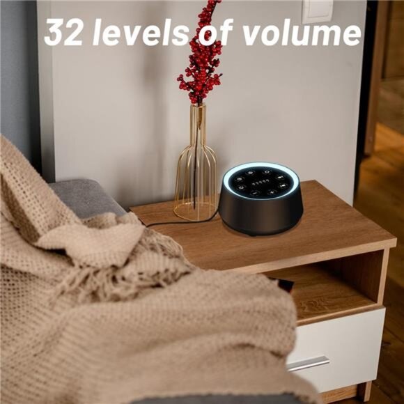 Sleep Sound Machine White Noise Machines with 30 Soothing Sounds 12 - Picture 6 of 7